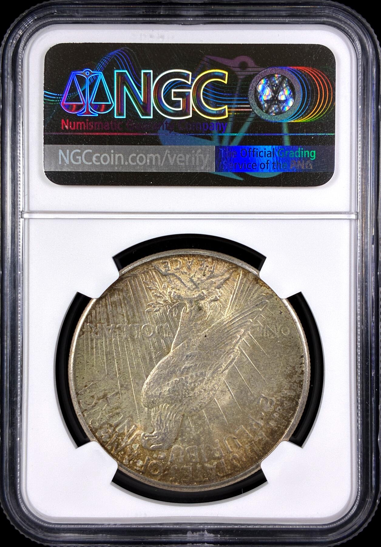 【雨安】【直播拍卖】【第0131期-评级币章】2026-04-04 周六 19:30 (金价1060, 银价18.08)  [评级美洲] USA 美国 1美元 (1921-1935) 和平鸽 1926年S  NGC-MS64 黄油光 少年份