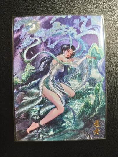 天玑星卡拍第184期《4.6周一截拍》持续收拍收评中 满赠卡需备注 - 齐卡文化 长相思 瓜瓜 龙女 124/300 粗闪