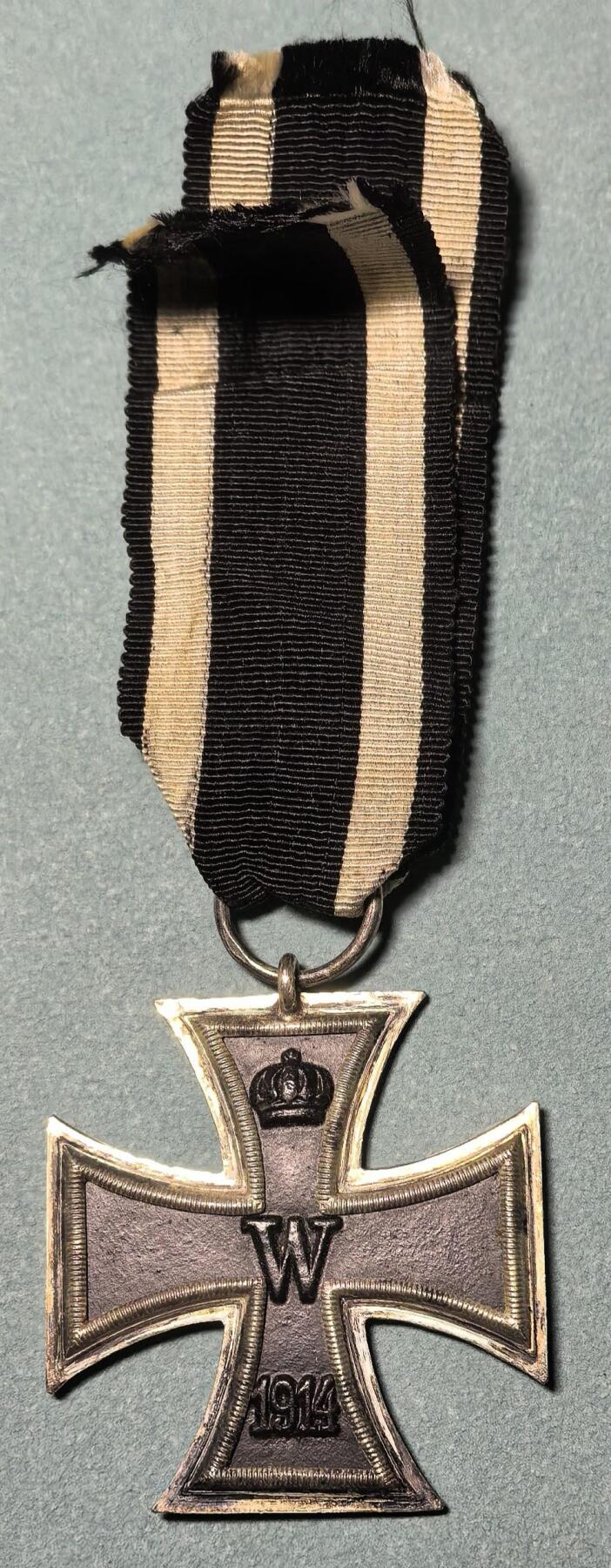 盛世勋华——号角文化勋章邮票专场拍卖第312期 德国（一战）二级铁十字勋章 带厂标