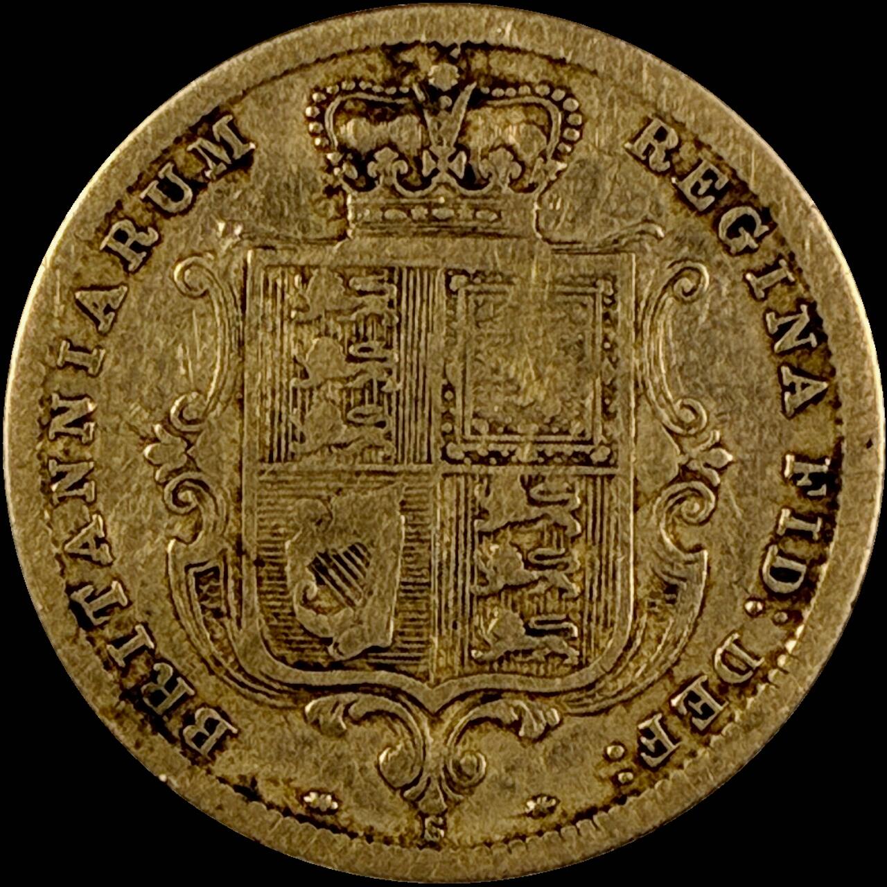 【雨安】【直播拍卖】【第0131期-评级币章】2026-04-04 周六 19:30 (金价1060, 银价18.08)  [裸币金币] [金币] 英国 1/2镑 1883年 维多利亚 [3.99克, 0.917金] 实际重量有轻微损耗