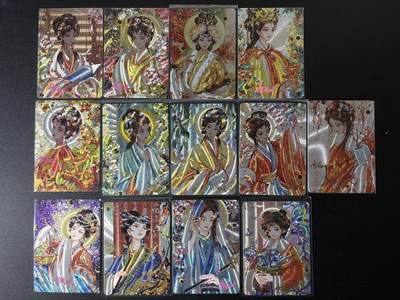 NO.29 好又多金牌大场，每周一站式配齐，方便凑单！（卖家送拍0抽成！周6晚9点截拍！） - 【亲签套】可可瑞听 红楼梦 雪璃亲签 镜花十三金钗  13张 粗闪全套