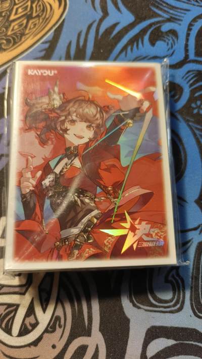 霸总卡牌第四期 - 卡游三国孙尚香卡套一包