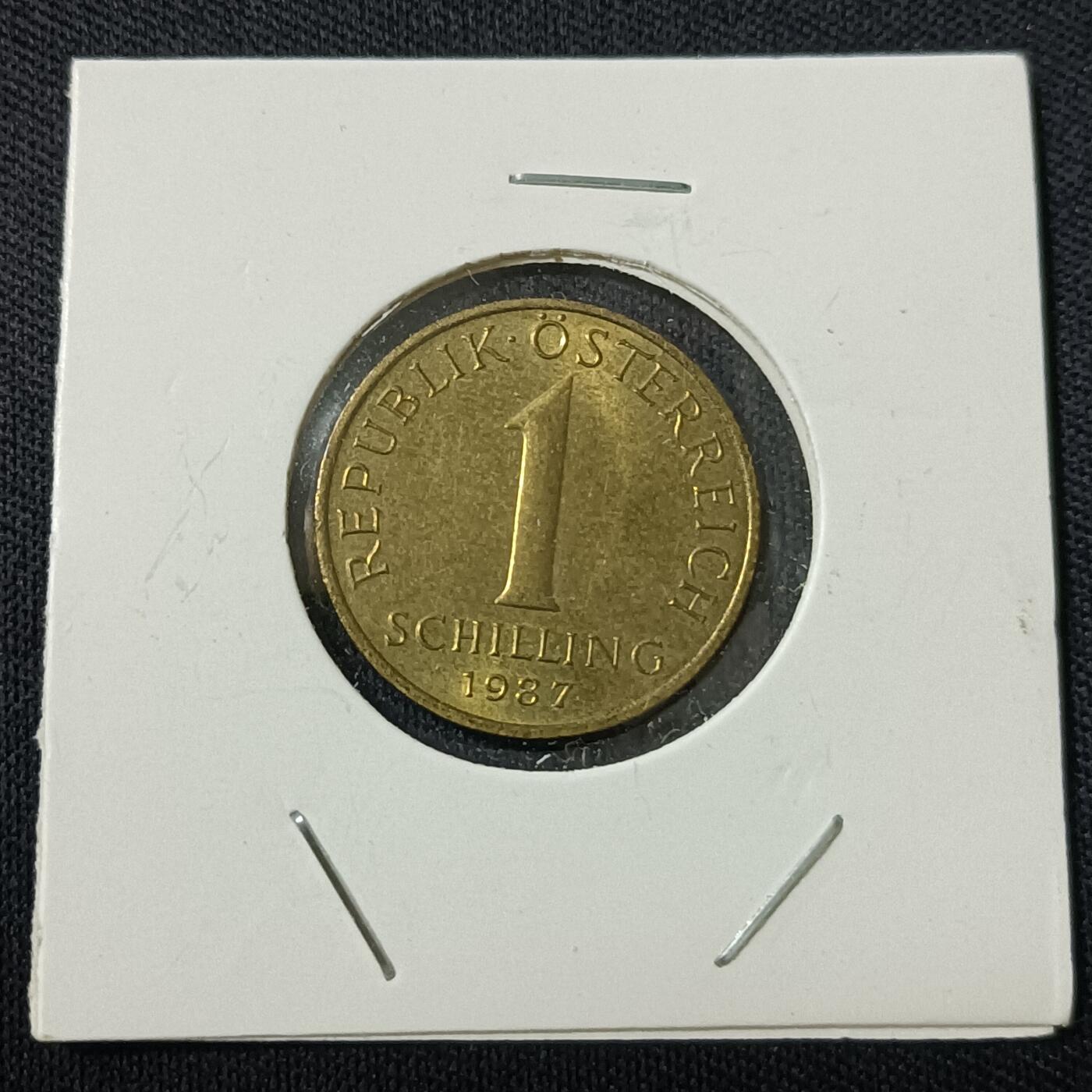 【游宝拍卖】丙午马年第18期 奥地利-1先令 1987年 原光品