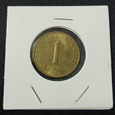 【游宝拍卖】丙午马年第18期 - 奥地利-1先令 1987年 原光品