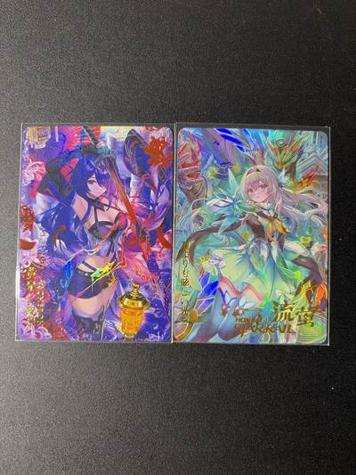 NO.29 好又多金牌大场，每周一站式配齐，方便凑单！（卖家送拍0抽成！周6晚9点截拍！） - 白花恋诗卡牌 满赠卡2张 流萤+黄泉 折光彩闪