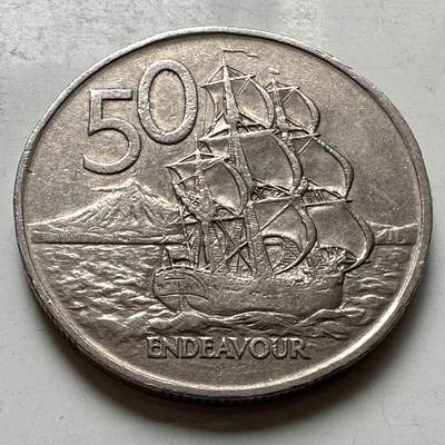 🌹外币初藏🌹🐯2026年第37场   每周二四六晚8️⃣点 接代拍 - 新西兰1967年50分