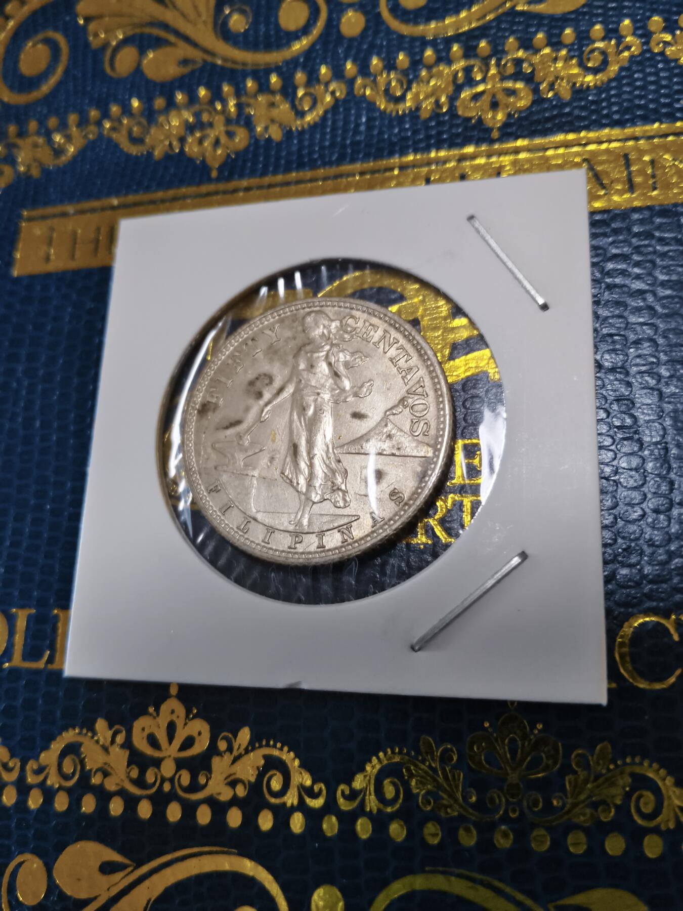 长老汇马年精选第十五场拍卖 1944菲律宾打铁女神50分银币，10克750银，高点具在