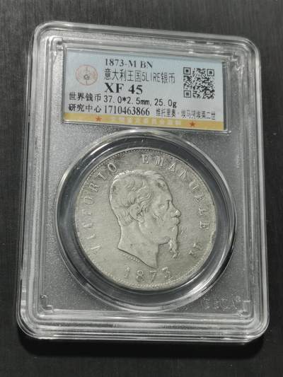 天下钱庄专场欢迎参拍 - 意大利5里拉银币