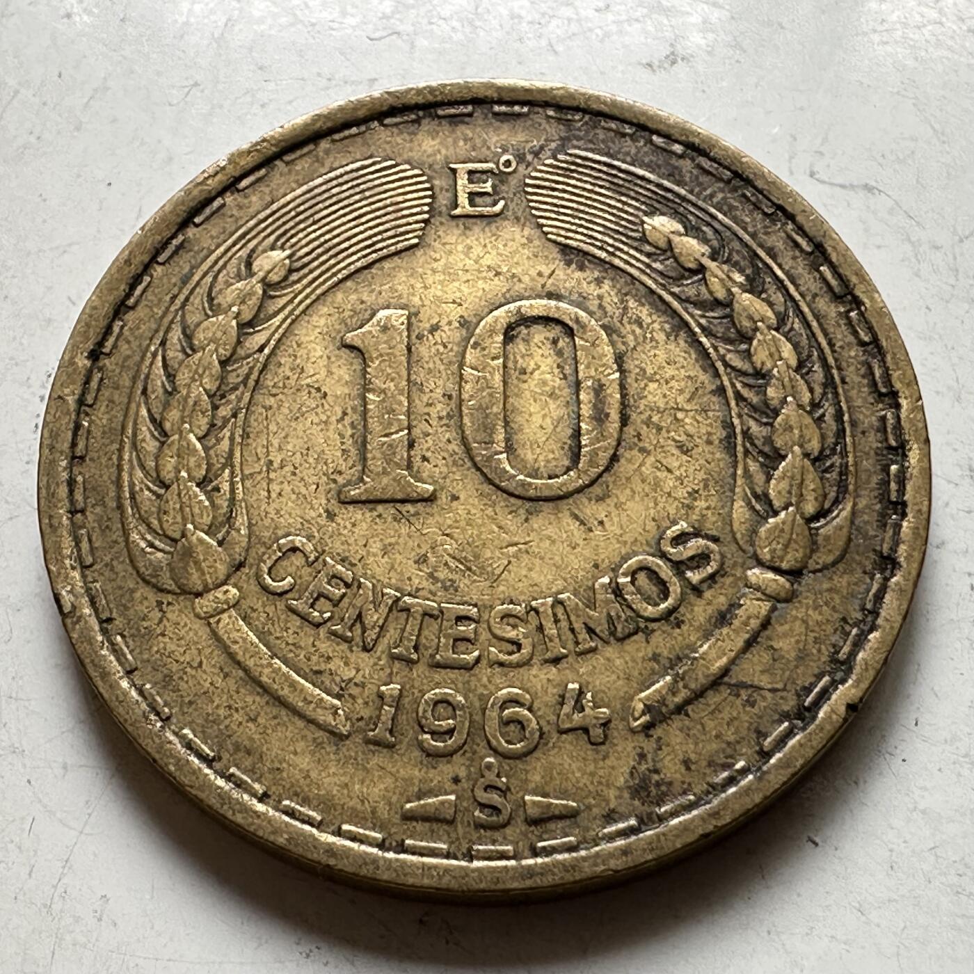 🌹外币初藏🌹🐯2026年第37场   每周二四六晚8️⃣点 接代拍 智利1964年10分