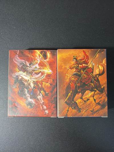 NO.29 好又多金牌大场，每周一站式配齐，方便凑单！（卖家送拍0抽成！周6晚9点截拍！） - 【套卡】卡德曼 杆子 巾帼水浒 上卷+下卷1套 烫金粗闪 全新