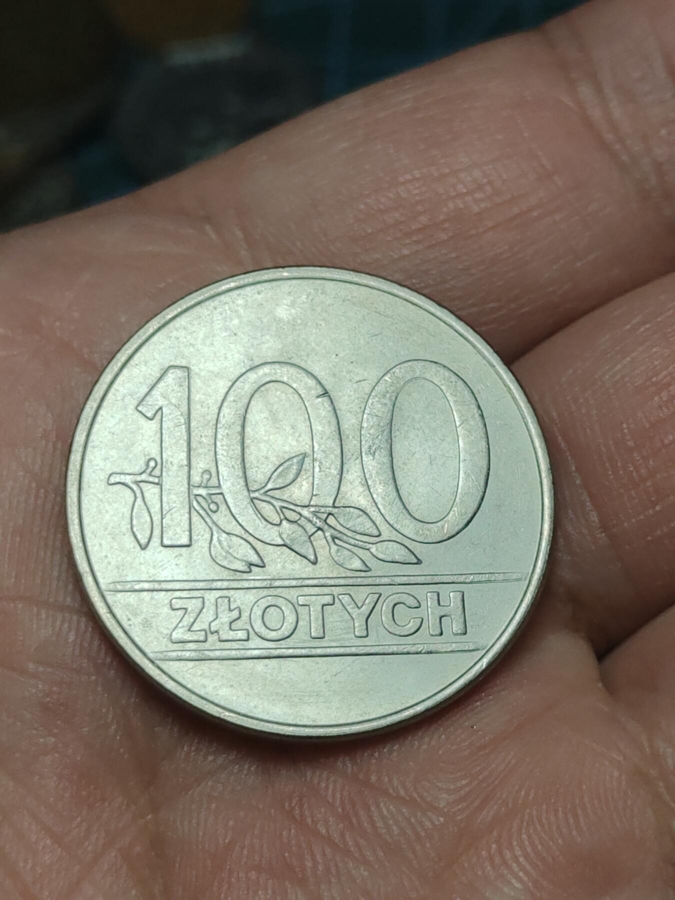 2026年第四十场(总第二百零九场）外国好品散币场(免佣金) 波兰🇵🇱1990单年份100兹罗提(第四套流通硬币)