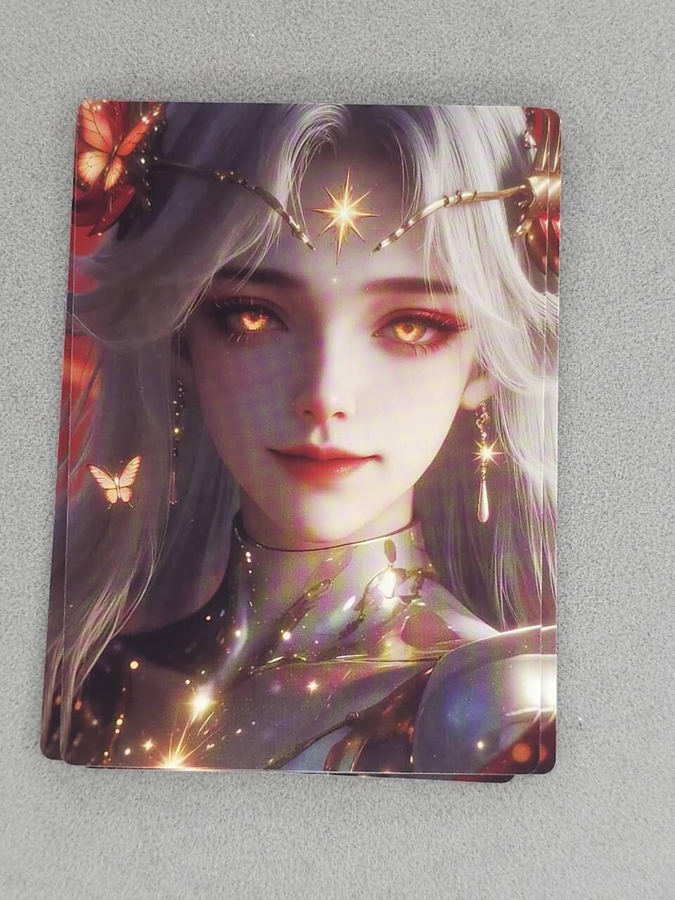 龙虎卡牌-八一场（满200元包邮，无佣金，每周六结拍，欢迎送拍） 粗闪3张 奇点 星幻王三宫