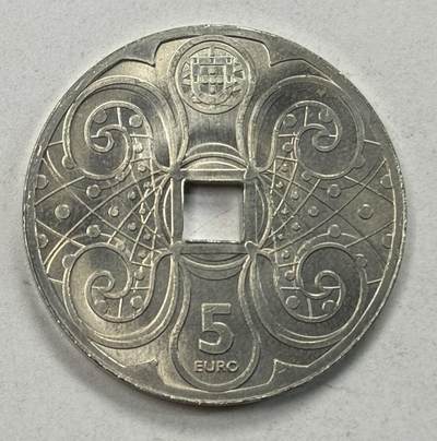 S&S Numismatic世界钱币-拍卖 第125期  - 葡萄牙2022年 葡萄牙与东方-东方瓷器艺术 5欧元纪念币