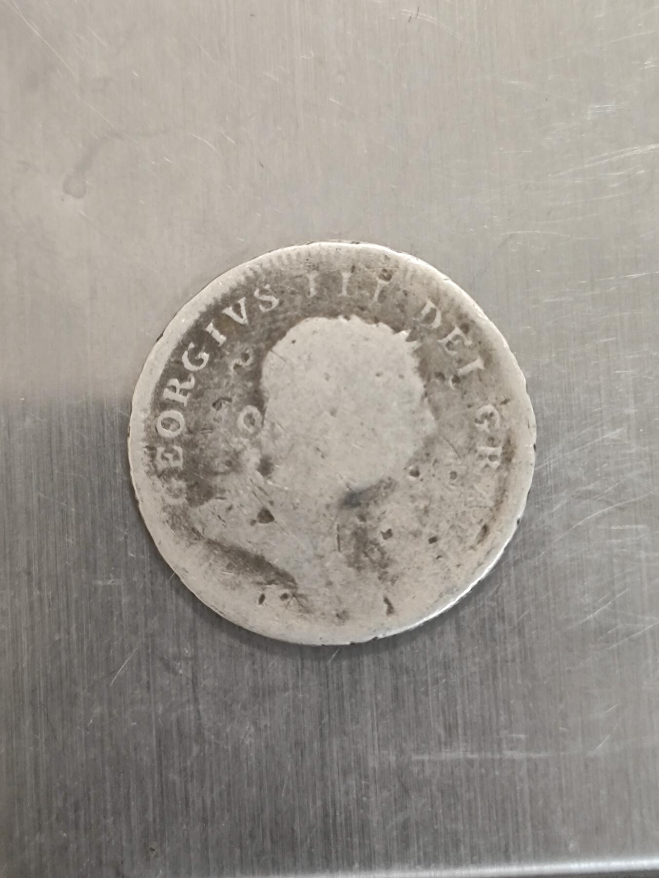 1805英国乔治三世10便士银币、银行Token代币、英国Token银币