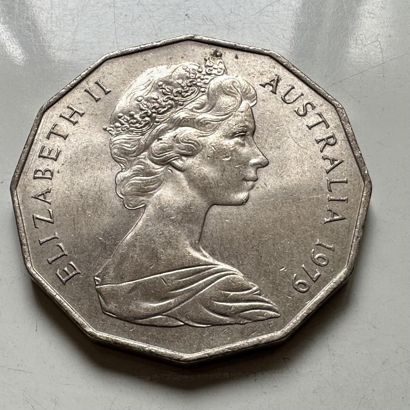 🌹外币初藏🌹🐯2026年第37场   每周二四六晚8️⃣点 接代拍 澳大利亚1979年50分