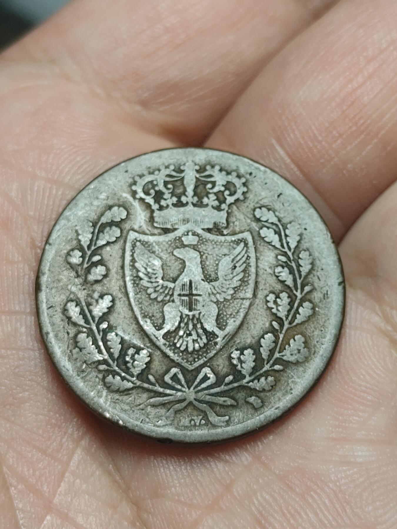 2026年第四十场(总第二百零九场）外国好品散币场(免佣金) 意大利邦国–萨丁尼亚王国1826单年份5分(卡洛·费利切时期第一版，MV–L版)