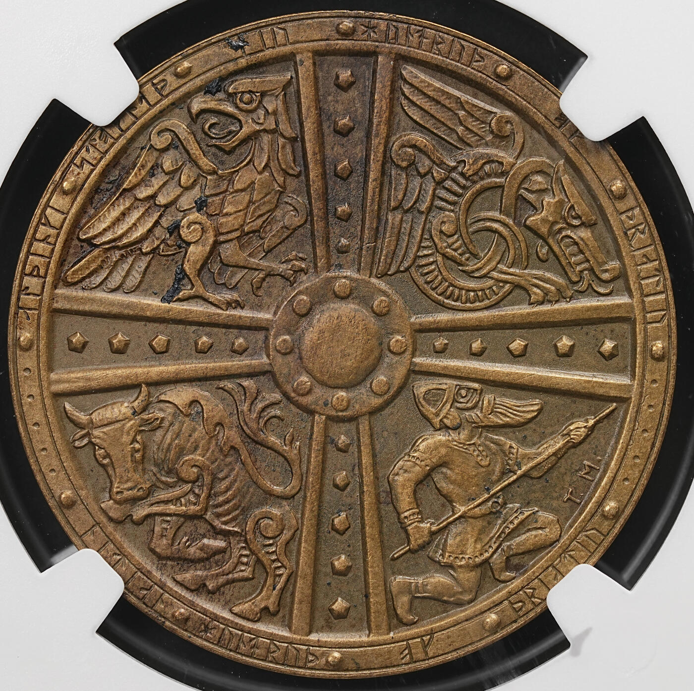 修遠堂世界钱币第110期 NGC MS64 1930年冰岛阿尔庭议会千年2克朗纪念币