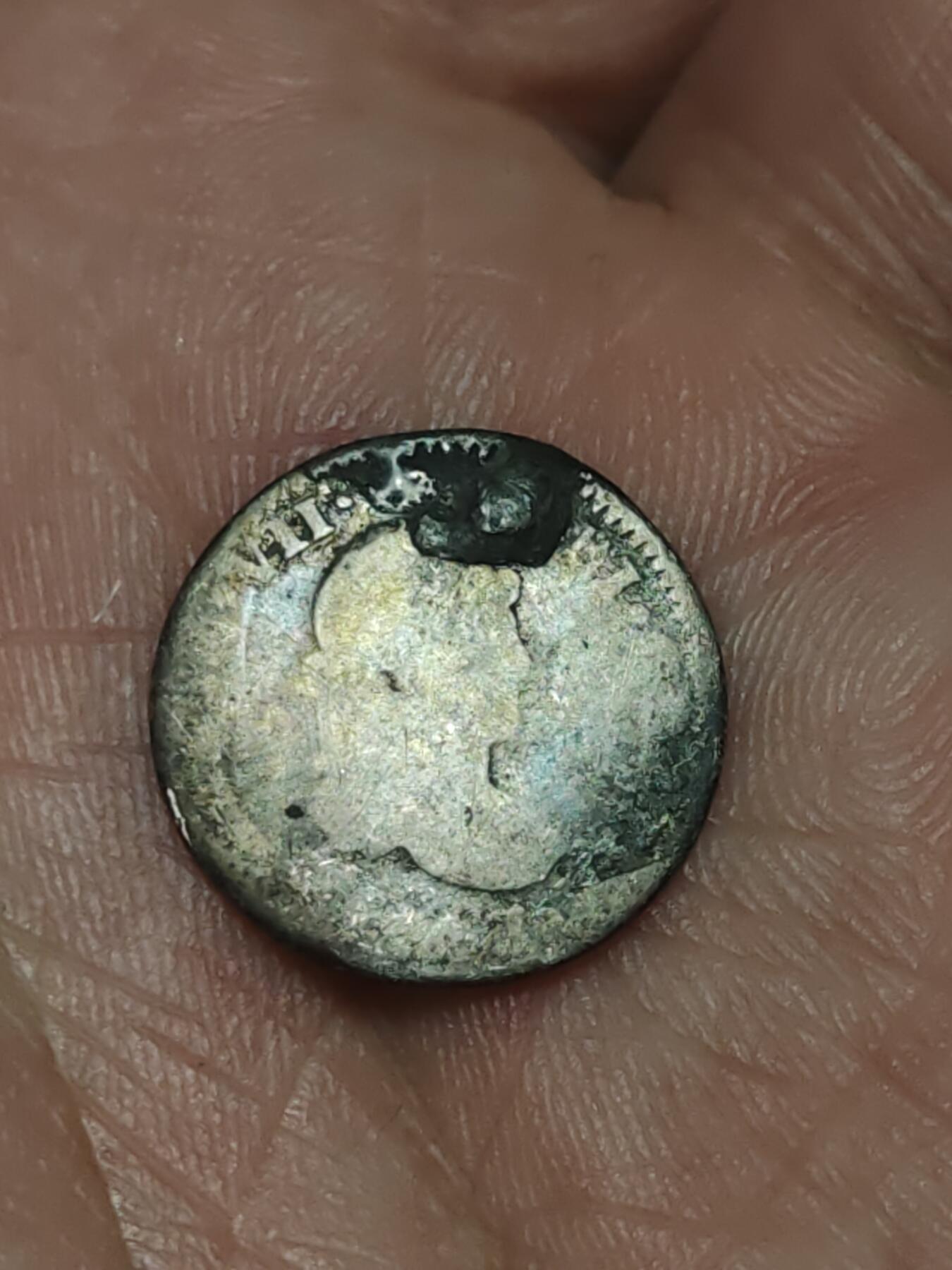 2026年第四十场(总第二百零九场）外国好品散币场(免佣金) 少见品种–西属危地马拉1817年1/2瑞尔银币(费尔南多七世时期，896高银)