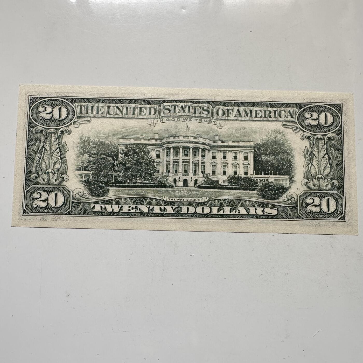 🌹外币初藏🌹🐯2026年第37场   每周二四六晚8️⃣点 接代拍 美国 1988年 20美元 杰克逊