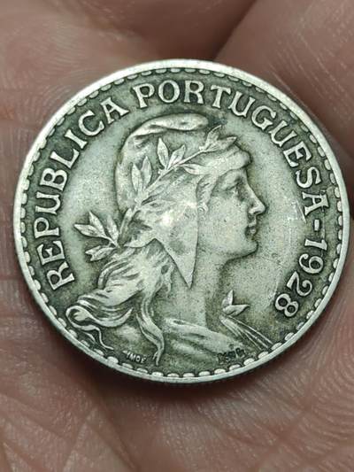 2026年第四十场(总第二百零九场）外国好品散币场(免佣金) - 稀少早期年份–葡萄牙🇵🇹1928年1埃斯库多(共和国时期第四套)