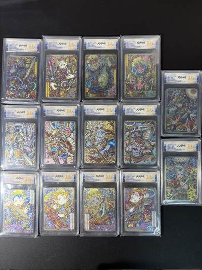 NO.29 好又多金牌大场，每周一站式配齐，方便凑单！（卖家送拍0抽成！周6晚9点截拍！） - 【限编10星套】卡萃 风调雨顺 李尊奇 粗闪 限编爆金14张全套 非常难得