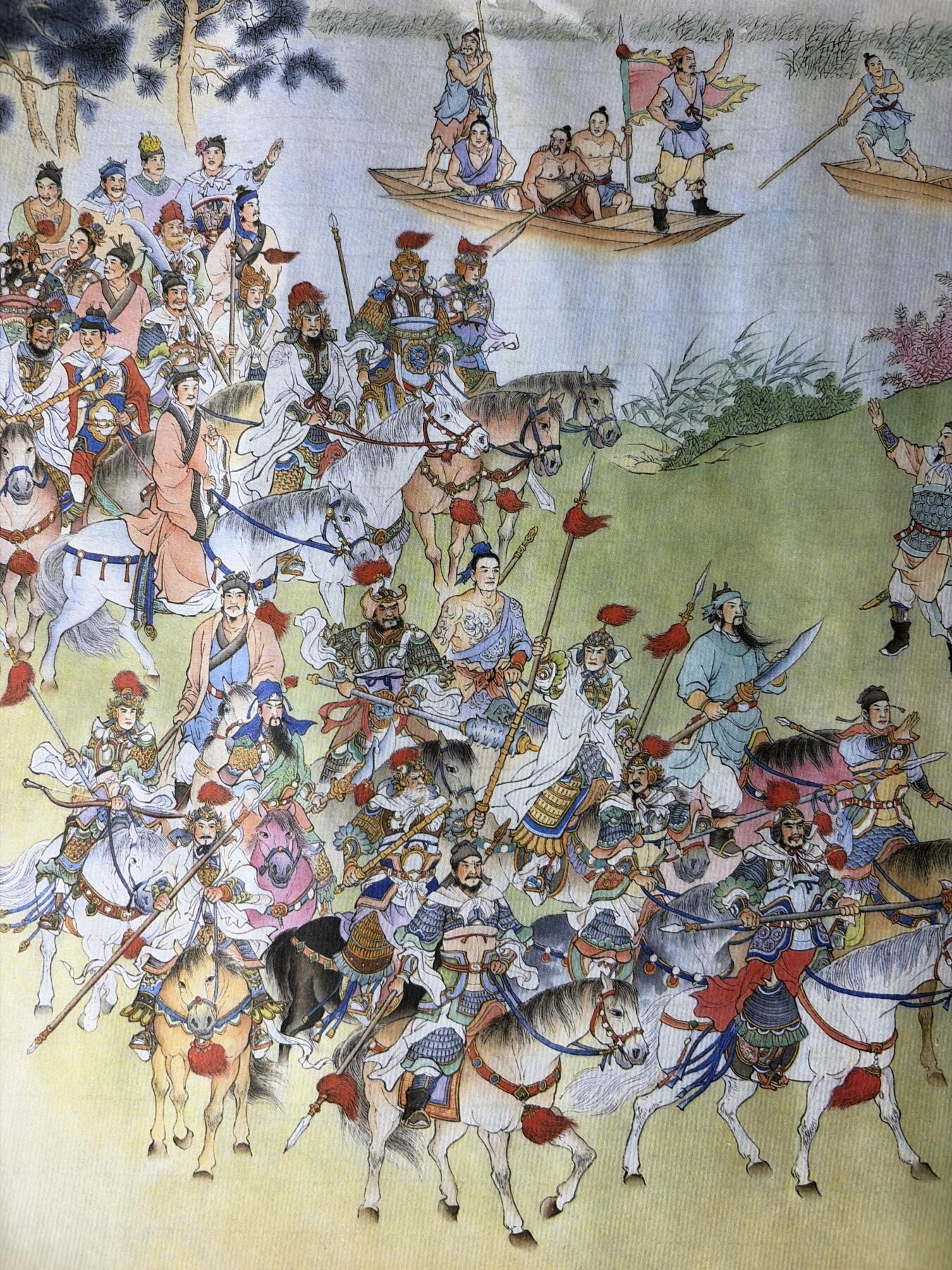 NO.29 好又多金牌大场，每周一站式配齐，方便凑单！（卖家送拍0抽成！周6晚9点截拍！） 九轩 水浒108将 装饰画