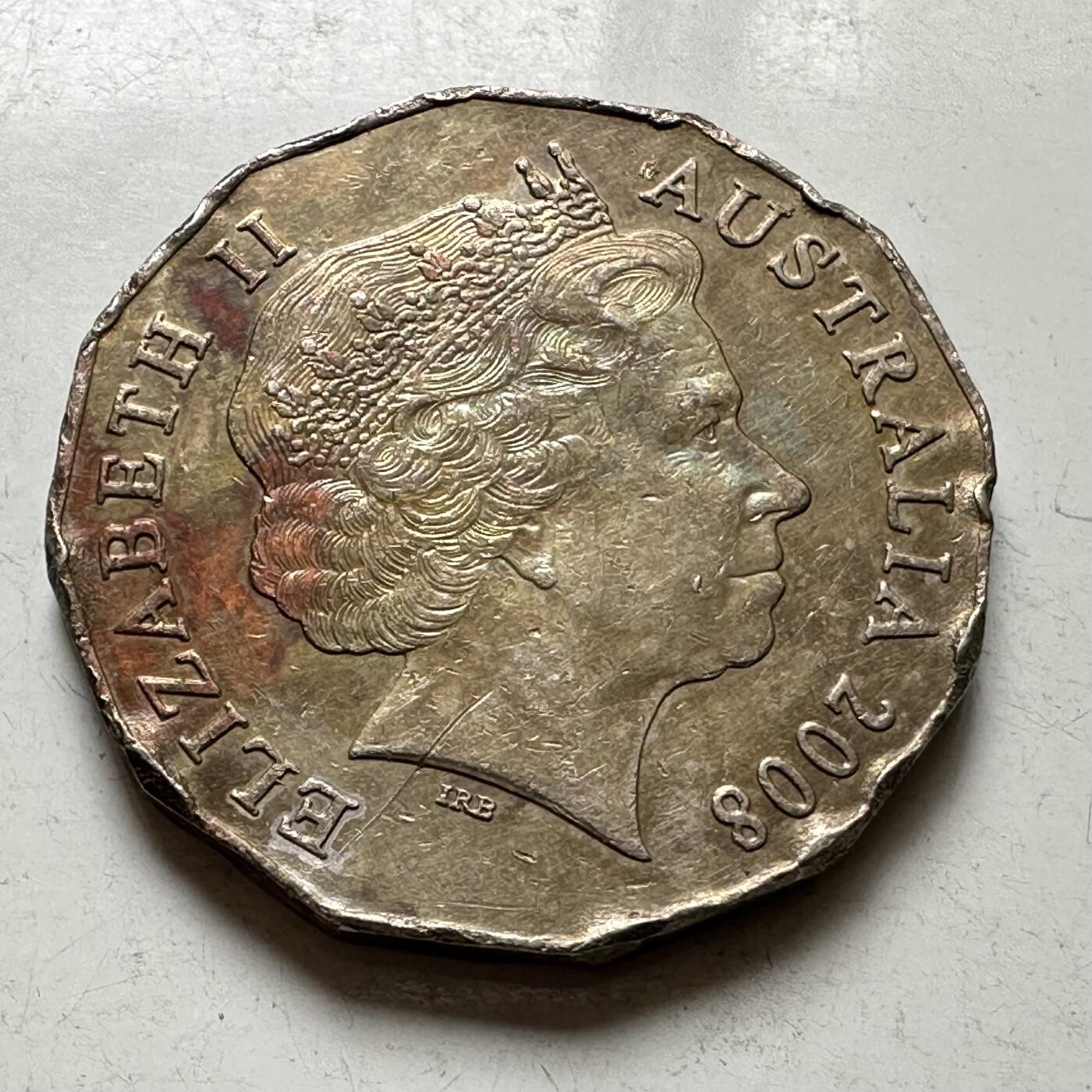 🌹外币初藏🌹🐯2026年第37场   每周二四六晚8️⃣点 接代拍 澳大利亚2008年50分