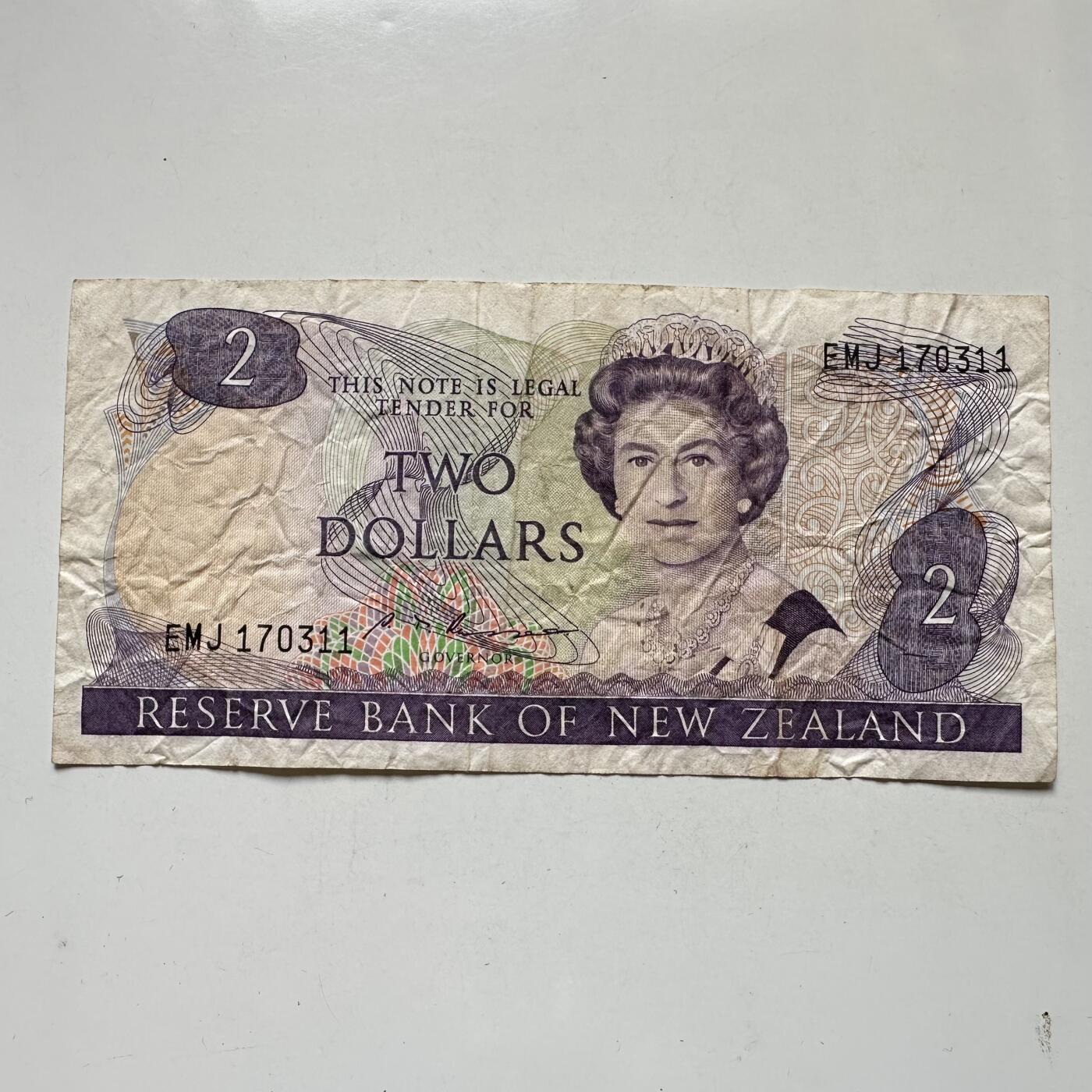 🌹外币初藏🌹🐯2026年第37场   每周二四六晚8️⃣点 接代拍 新西兰1981版2元