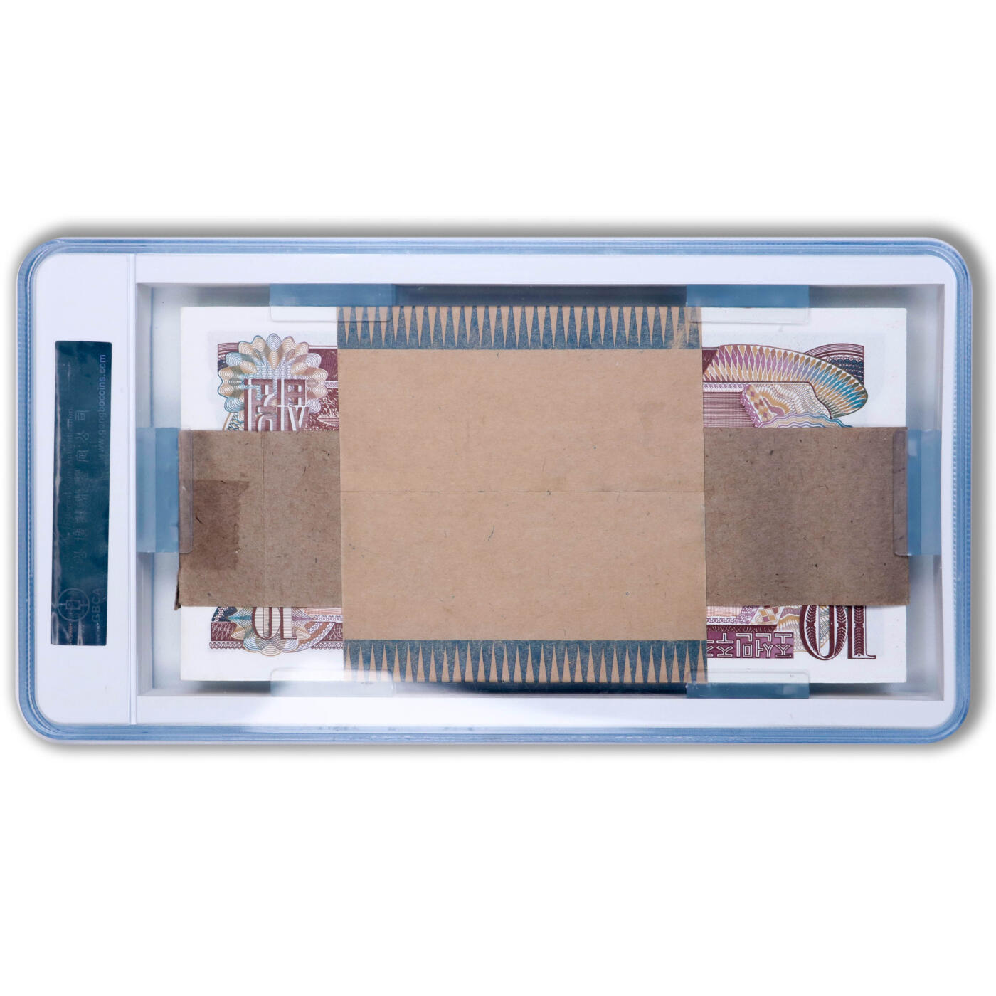 1978年朝鲜-第三版纸币10元无戳版整刀100张公博评级 68EPQ