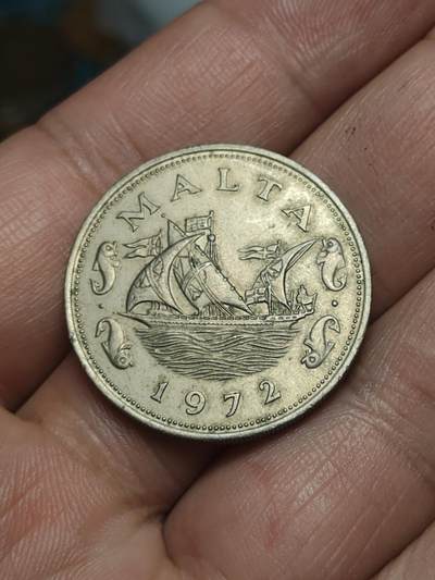2026年第四十场(总第二百零九场）外国好品散币场(免佣金) - 马耳他🇲🇹1972年10分(第一套流通硬币首发年)