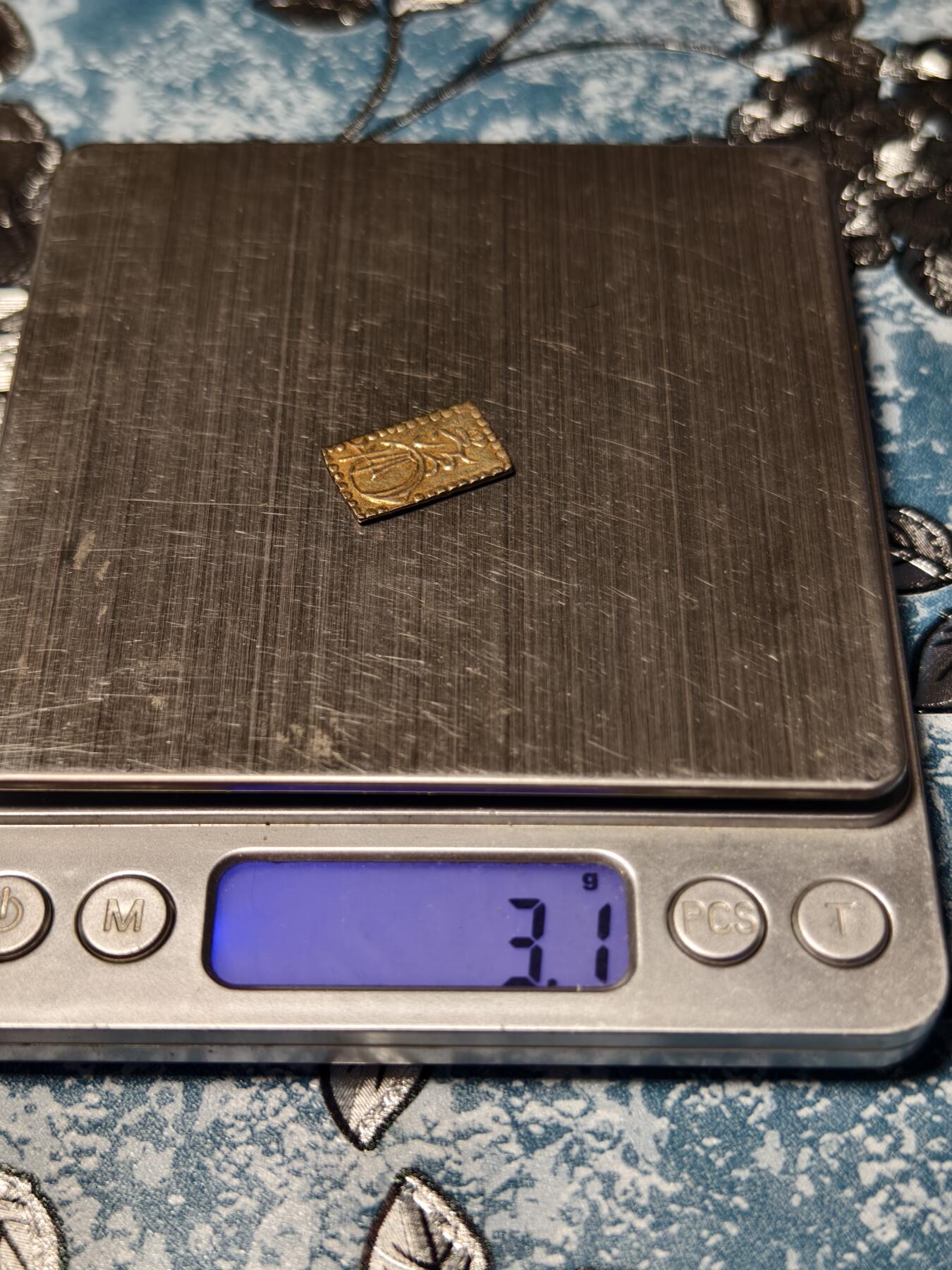 抚柳草堂-第二十二期章牌钱币  奖章勋章 满百包邮 放漏专场 1868日本明治二分金 明治二分判金 江户幕府末期到明治维新过渡时期的货币 重3.1g金水足 品相不错