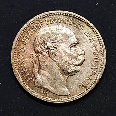【全场包邮】纯粹捡漏拍518场 - 匈牙利奥匈帝国1915年弗朗兹·约瑟夫一世1科罗娜银币【23毫米5克83.5%】