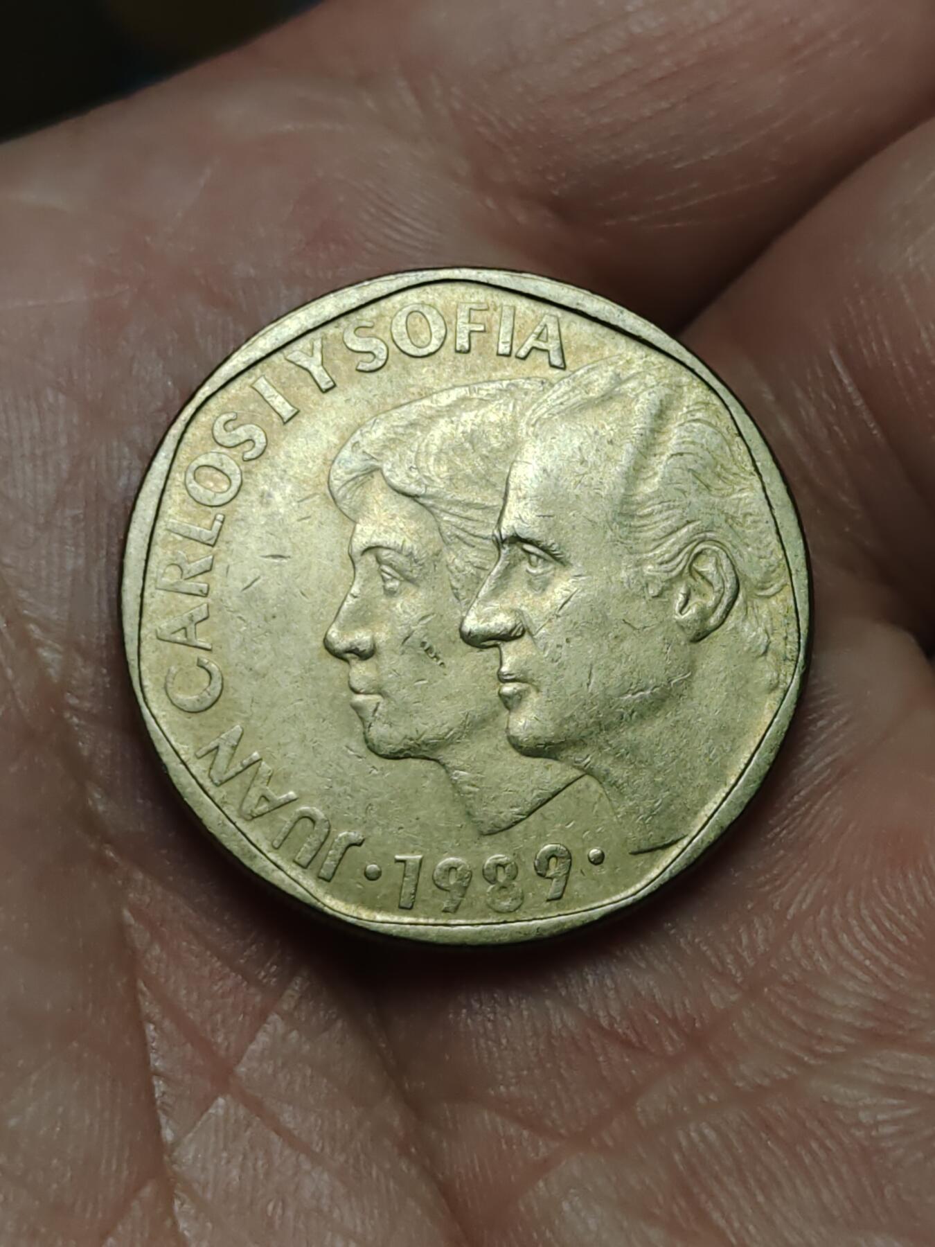 2026年第四十场(总第二百零九场）外国好品散币场(免佣金) 西班牙🇪🇸1989年500比塞塔(胡安·卡洛斯一世第一版)