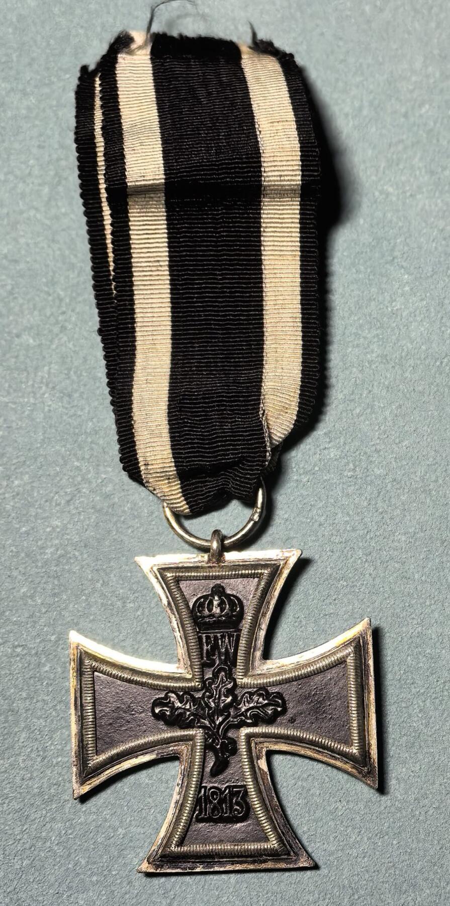 盛世勋华——号角文化勋章邮票专场拍卖第312期 德国（一战）二级铁十字勋章 带厂标