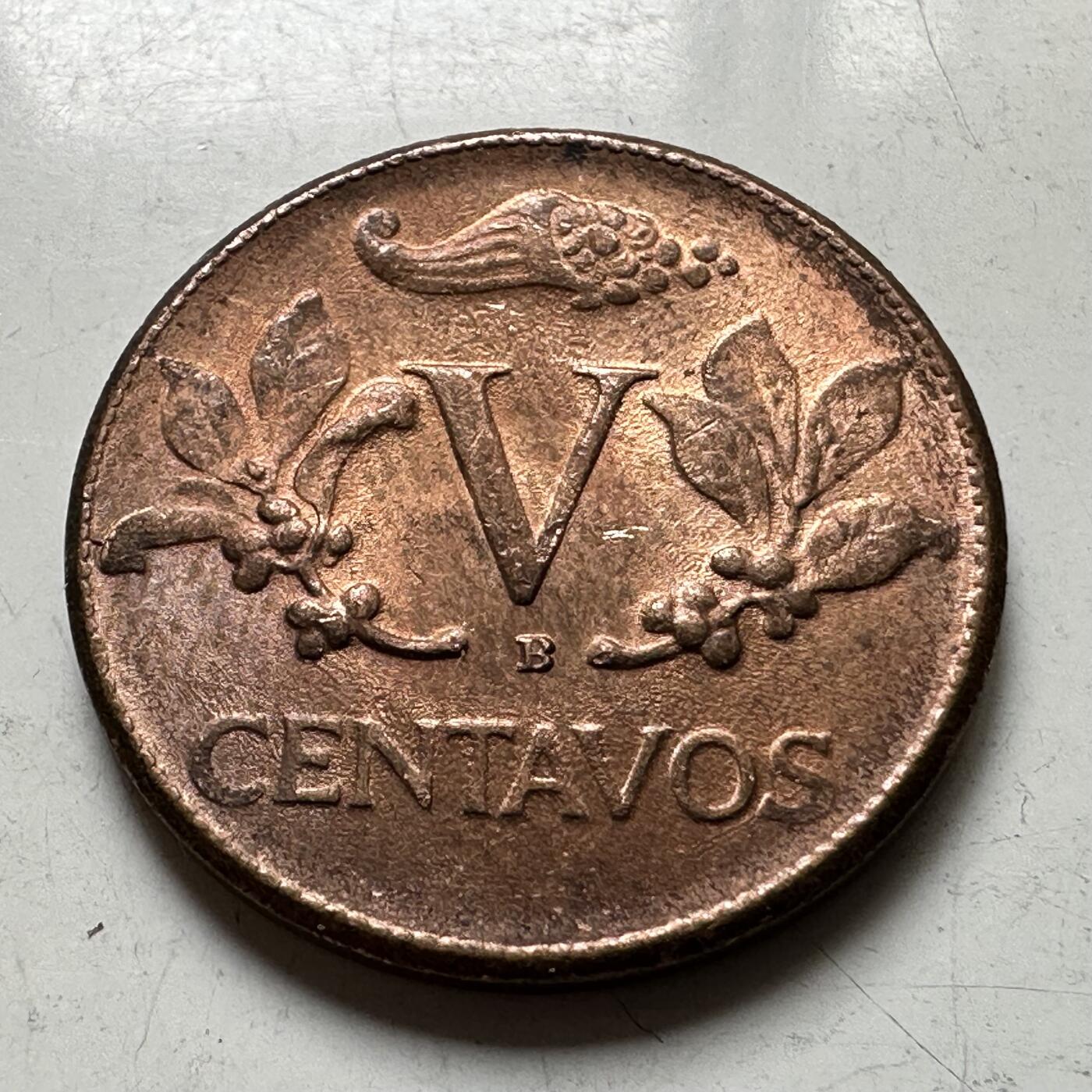 🌹外币初藏🌹🐯2026年第37场   每周二四六晚8️⃣点 接代拍 哥伦比亚1955年五分