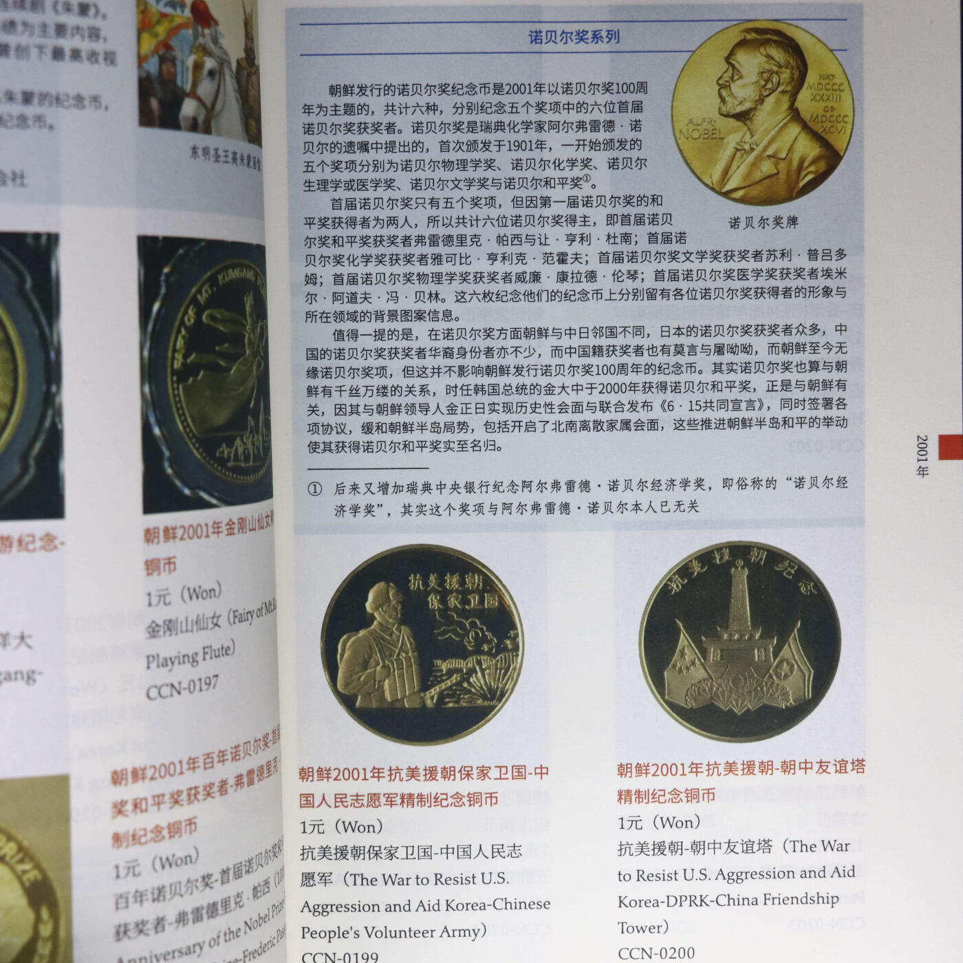 2022年《朝鲜现代纪念币标准目录》张绍龙编著朝鲜纪念币参考目录