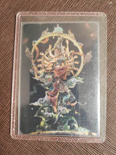 阳大大卡牌拍卖第107期（持续收拍品，周五晚上九点截拍，进群福利早知道） - 宁缺卡牌 敦煌 飞天神女特藏卡 光刻 带卡夹