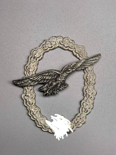 小驴勋章奖章收藏4月4日周六晚六点拍卖（珍爱和平，收藏战争，铭记历史，勿忘国耻，忠党爱国。有偿代拍，送拍规则在简介最后，参拍须阅读规则后再参拍，关系到运费包装发货时效真假辨别等关键信息，拍卖时不再发原图，看大图店主微信码在拍卖店铺介绍里） - 现代工艺品 空军滑翔机飞行员奖章 非原品