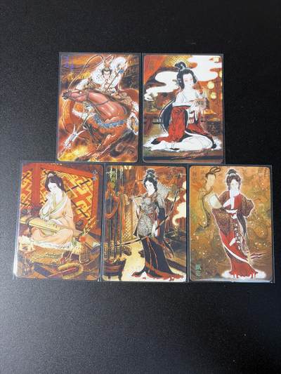 NO.29 好又多金牌大场，每周一站式配齐，方便凑单！（卖家送拍0抽成！周6晚9点截拍！） - 焱卡 彫仙 三国 吕布貂蝉等 普卡5张