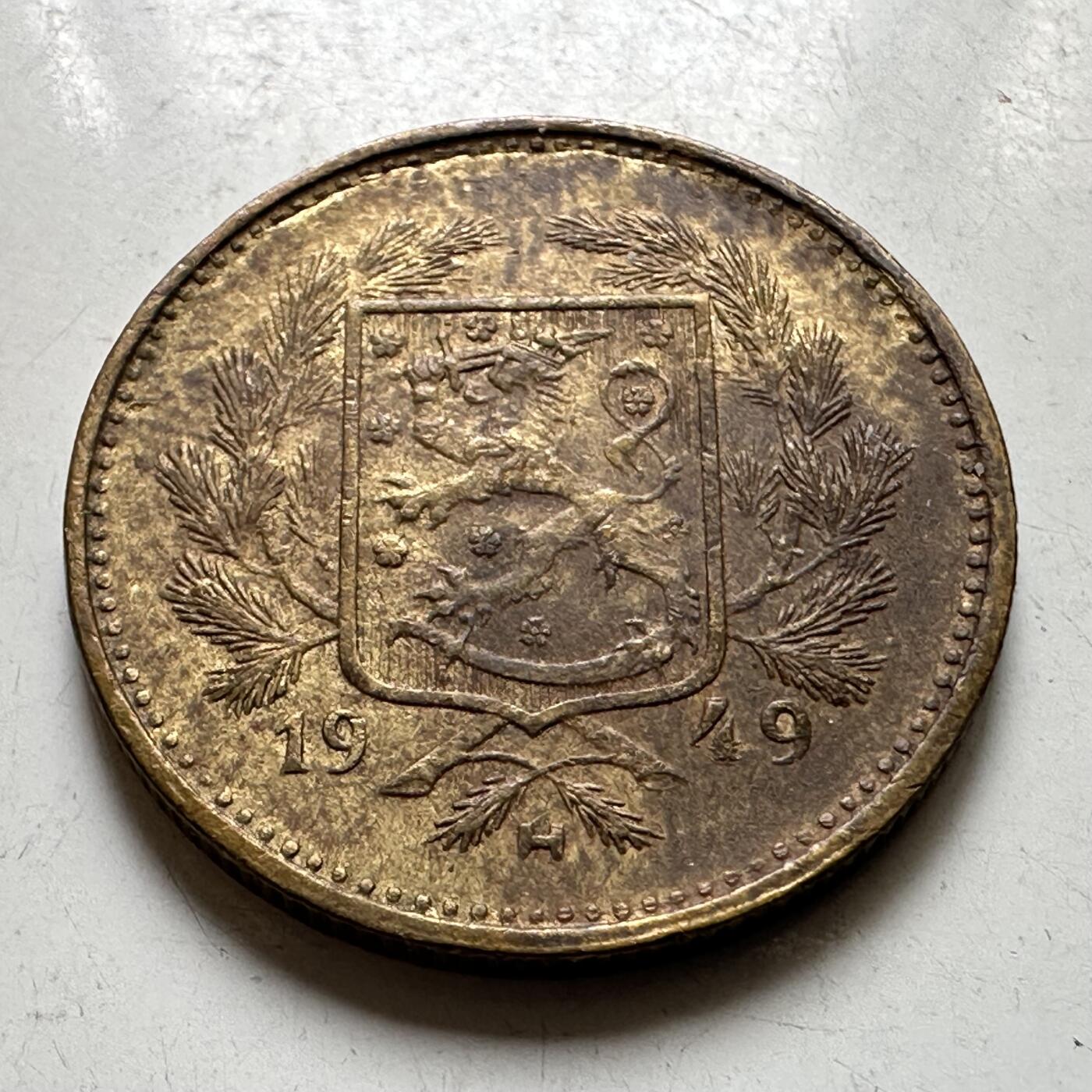 🌹外币初藏🌹🐯2026年第37场   每周二四六晚8️⃣点 接代拍 芬兰1949年五马克