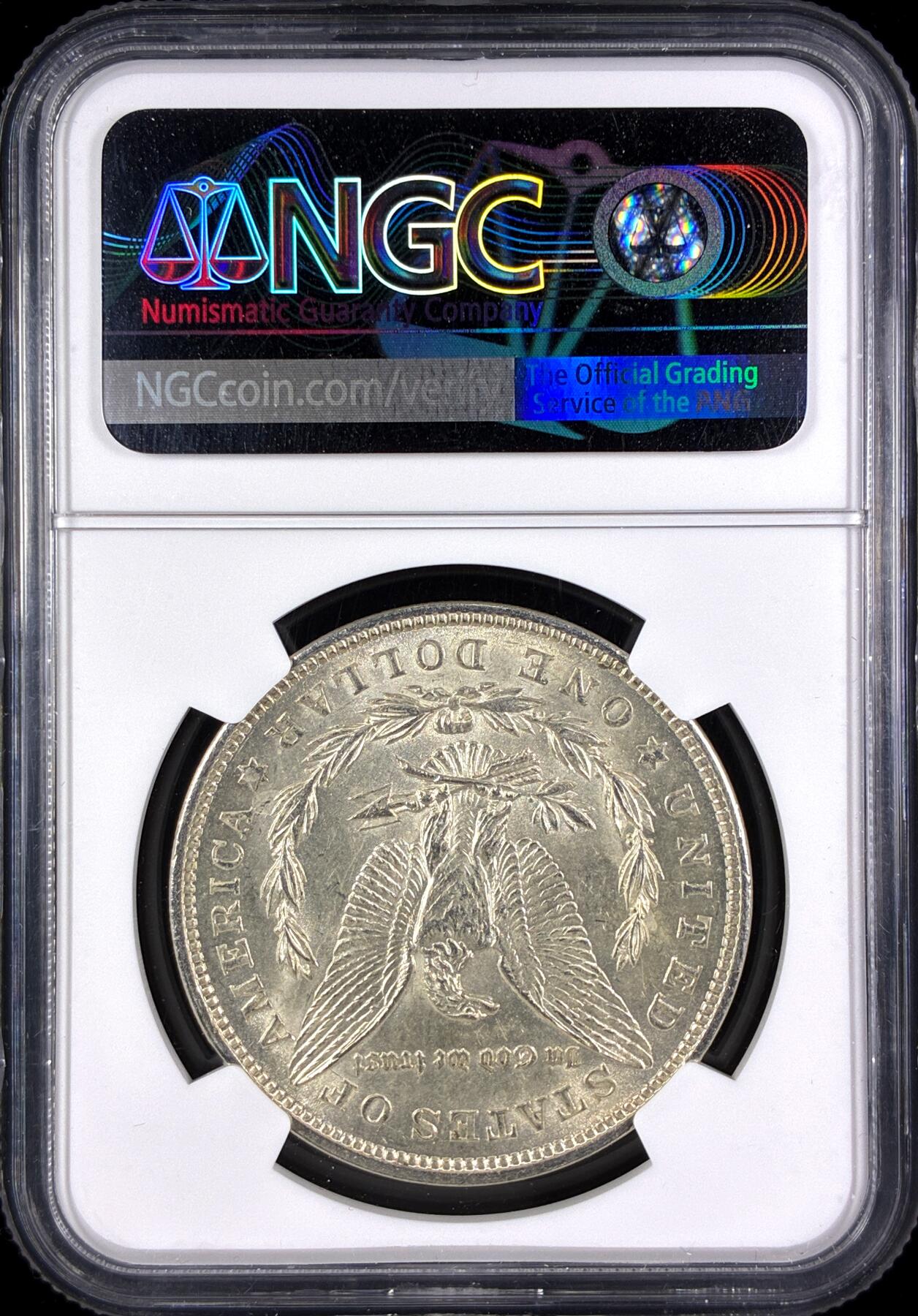 【雨安】【直播拍卖】【第0131期-评级币章】2026-04-04 周六 19:30 (金价1060, 银价18.08)  [评级美洲] USA 美国 1美元 (1878-1921) 摩根 1921年  NGC-MS63