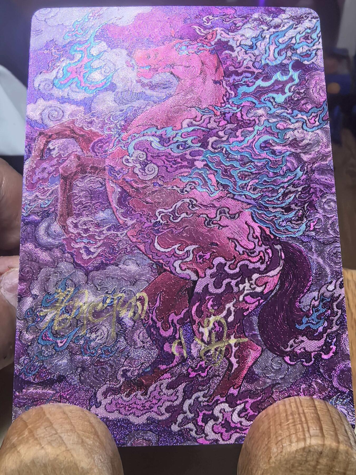 马年 第二期（持续收拍，送拍联系我哦） 【小安&老肥阳 双签】同好会三周年纪念卡 043/500 亲签只有51张