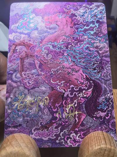 马年 第二期（持续收拍，送拍联系我哦） - 【小安&老肥阳 双签】同好会三周年纪念卡 043/500 亲签只有51张