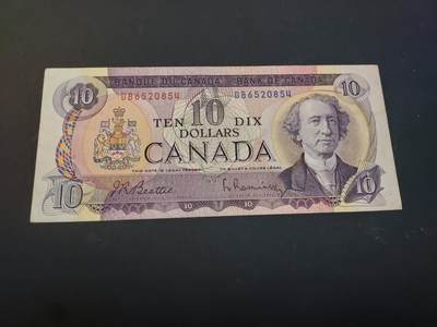 博彦收藏    4月11日 8点 钱币专场 - 加拿大 旧版10元 流通好品