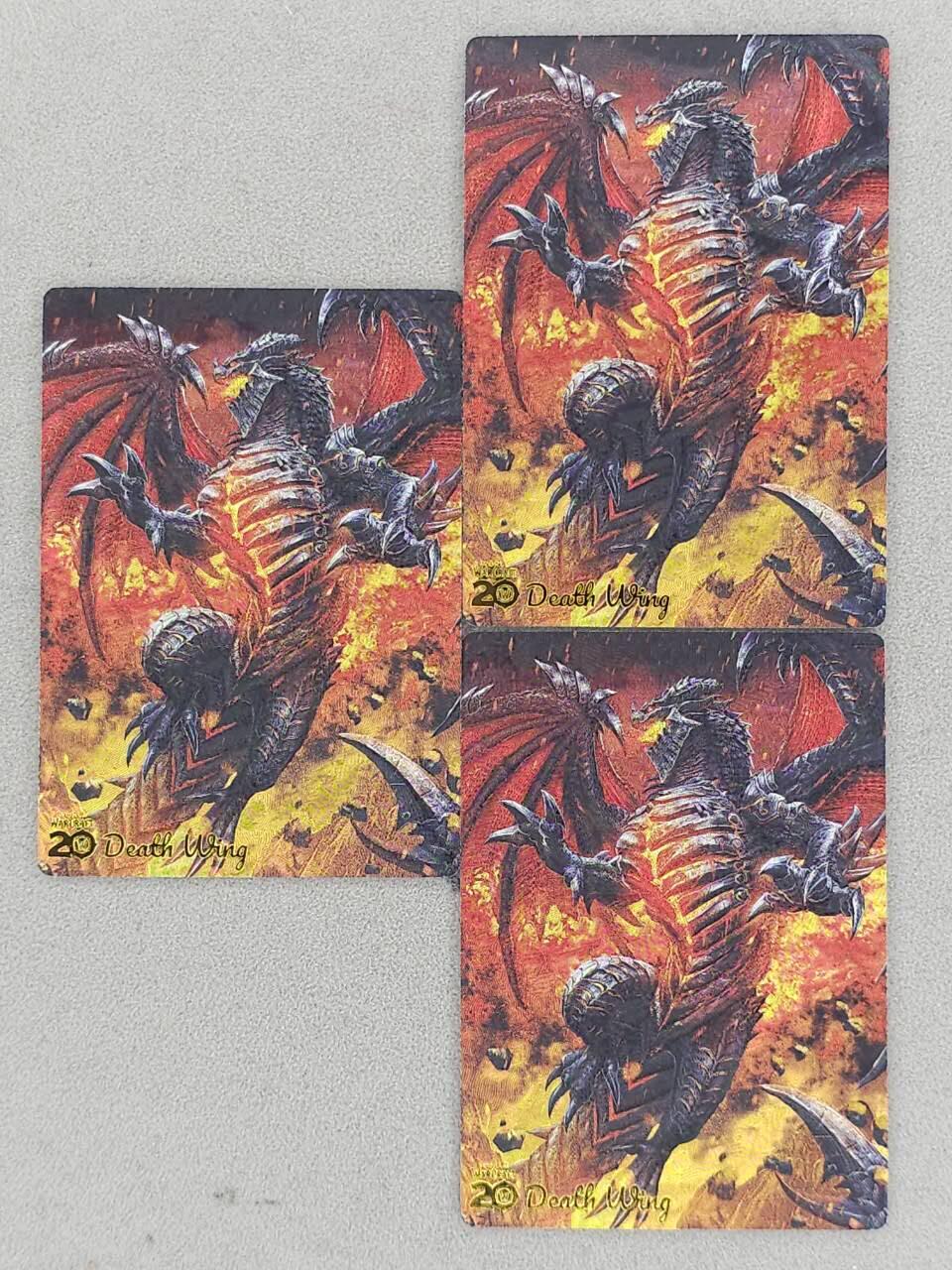 龙虎卡牌-八一场（满200元包邮，无佣金，每周六结拍，欢迎送拍） 粗闪3张 奇点 炉石灭世者 三宫