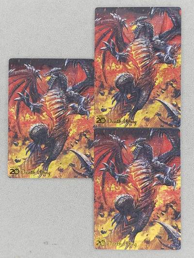 龙虎卡牌-八一场（满200元包邮，无佣金，每周六结拍，欢迎送拍） - 粗闪3张 奇点 炉石灭世者 三宫