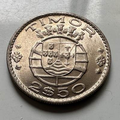 🌹外币初藏🌹🐯2026年第37场   每周二四六晚8️⃣点 接代拍 - 葡属东帝汶1970年2.5埃斯库多