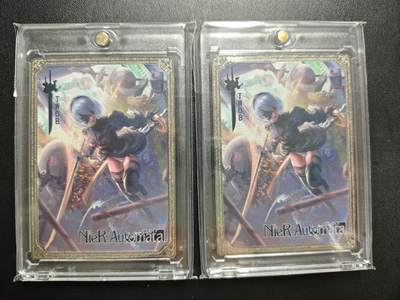 天玑星卡拍第184期《4.6周一截拍》持续收拍收评中 满赠卡需备注 - 尼尔机械纪元 尤尔哈2B 084 123 金属卡 两张