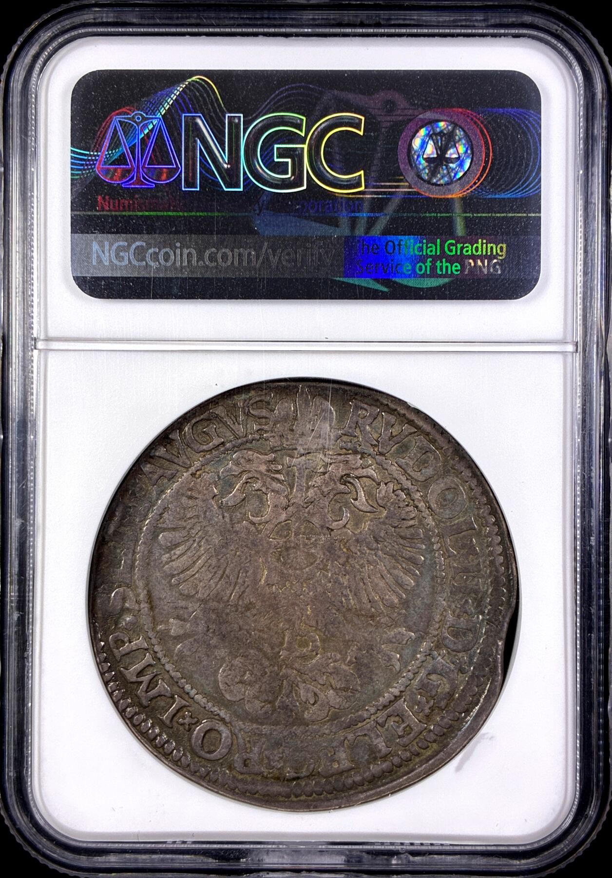 【雨安】【直播拍卖】【第0131期-评级币章】2026-04-04 周六 19:30 (金价1060, 银价18.08)  [评级欧洲] Netherlands 荷兰 共和国 Kampen坎彭 泰勒 1597年  NGC-XF40 少见城市建筑泰勒, 难得的16世纪大银币