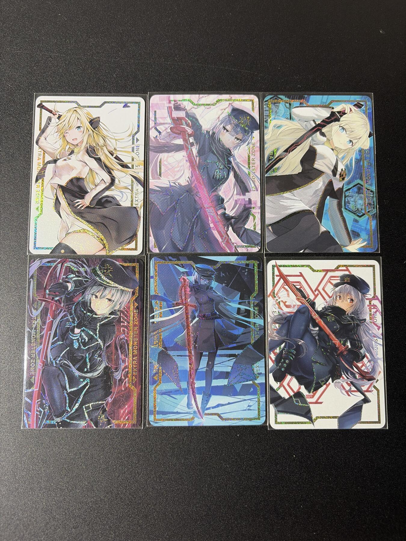 NO.29 好又多金牌大场，每周一站式配齐，方便凑单！（卖家送拍0抽成！周6晚9点截拍！） 疾风卡牌 闪刀姬 一套6张 彩闪